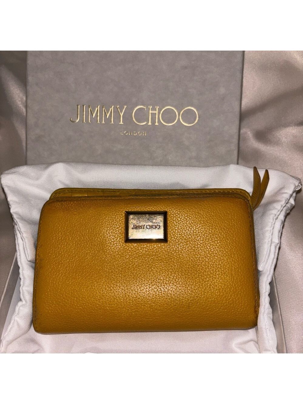 Jimmy Choo Saffron Wallet Leather - full inclusion!